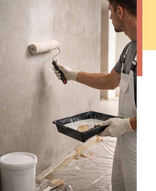 Грунтовка стен в Щелково от 2289 руб. м2 — быстро, недорого, с материалом | ОТДЕЛОЧНИК-Щлк