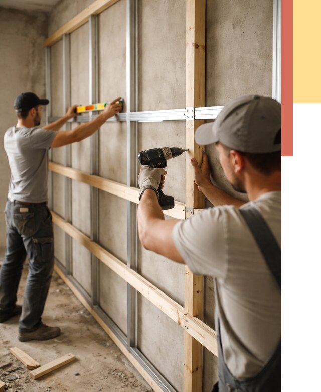 Устройство обрешетки под панели в Щелково от 2185 руб. — монтаж под ключ | ОТДЕЛОЧНИК-Щлк