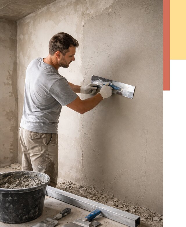 Штукатурка стен без маяков в Щелково от 7490 руб/м2 — услуги и цена | ОТДЕЛОЧНИК-Щлк