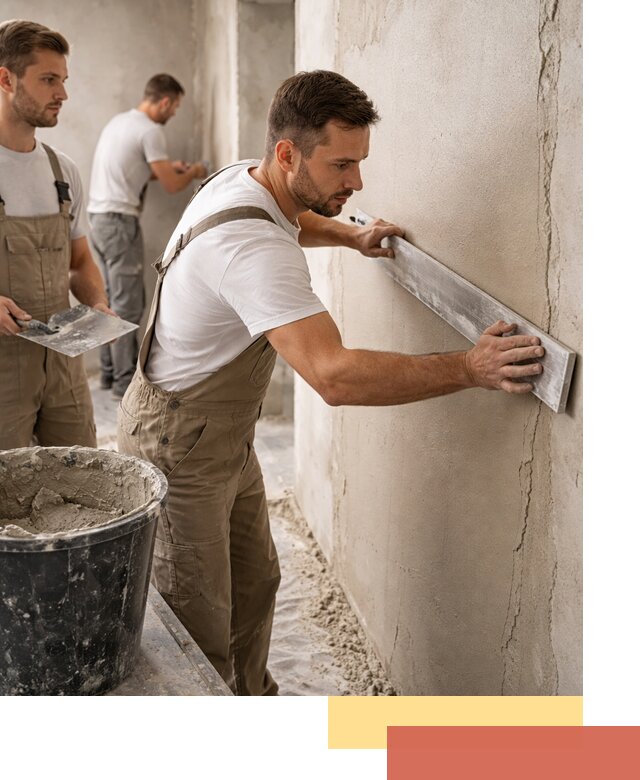 Штукатурка стен без маяков в Щелково быстро и качественно