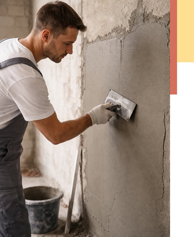 Штукатурка стен под плитку в Щелково от 4369 руб./м2 — выравнивание под плитку | ОТДЕЛОЧНИК-Щлк