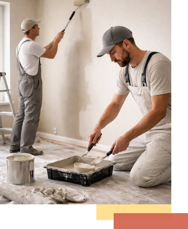 Покраска стен в квартире в Щелково — профессионально и аккуратно