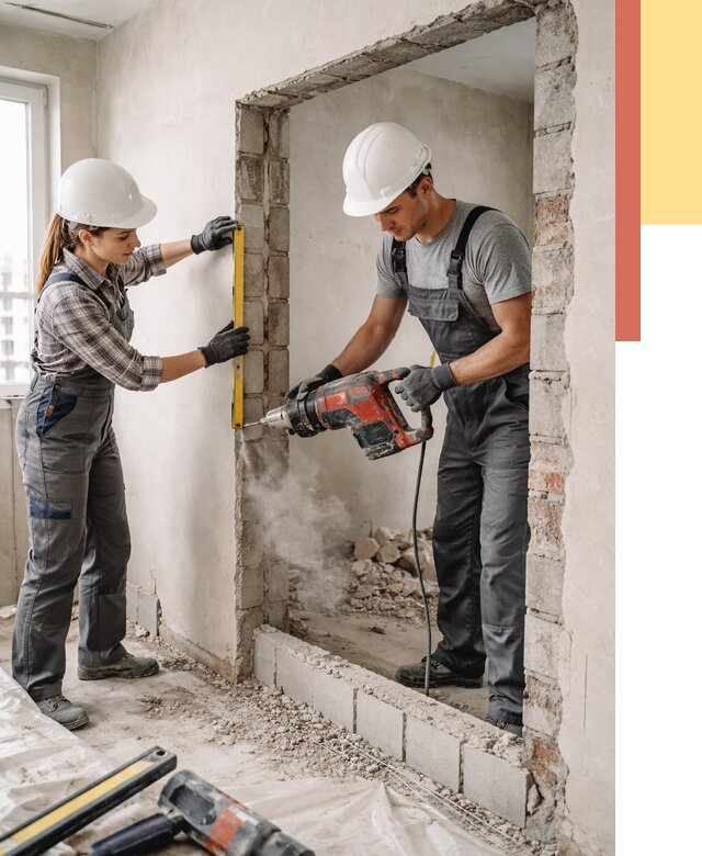 Создание проемов в стенах в Щелково от 6762 руб. — алмазная резка и расширение | ОТДЕЛОЧНИК-Щлк