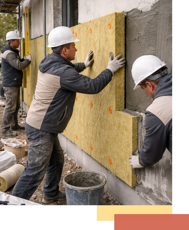 Утепление стен минватой в Щелково — тепло и звукоизоляция