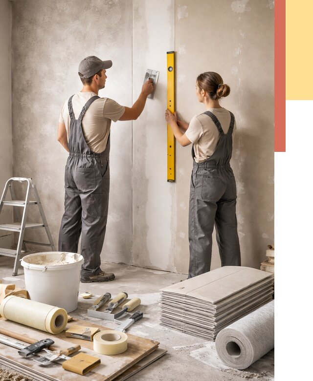 Отделка стен в Щелково от 1560 руб/м² — недорого, быстро, под ключ | ОТДЕЛОЧНИК-Щлк