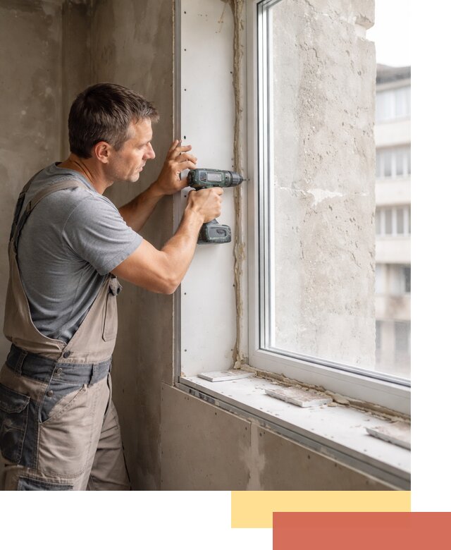 Монтаж гипсокартонных откосов в Щелково под ключ