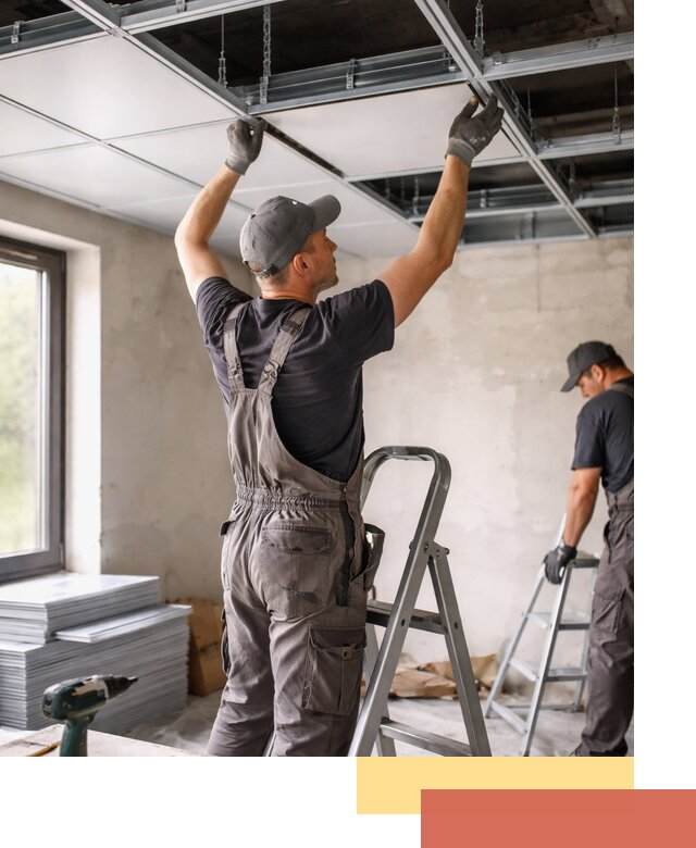 Монтаж кассетного потолка в Щелково качественно и быстро