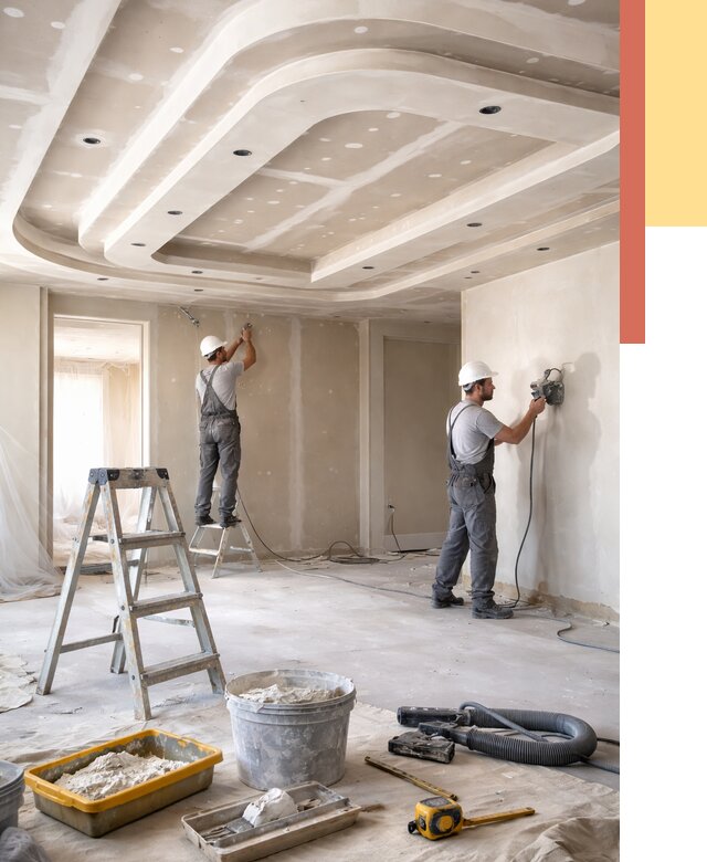 Многоуровневый потолок из гипсокартона в Щелково от 780 руб. под ключ | ОТДЕЛОЧНИК-Щлк