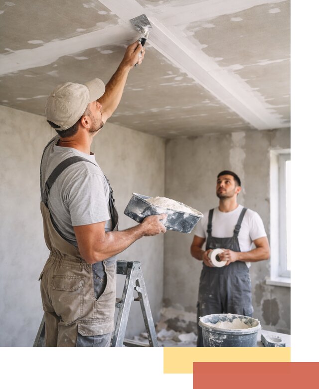 Обработка швов потолка ГКЛ в Щелково: качественная заделка и шпатлевка