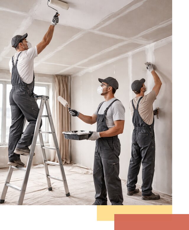 Покраска потолка из гипсокартона в Щелково качественно и недорого